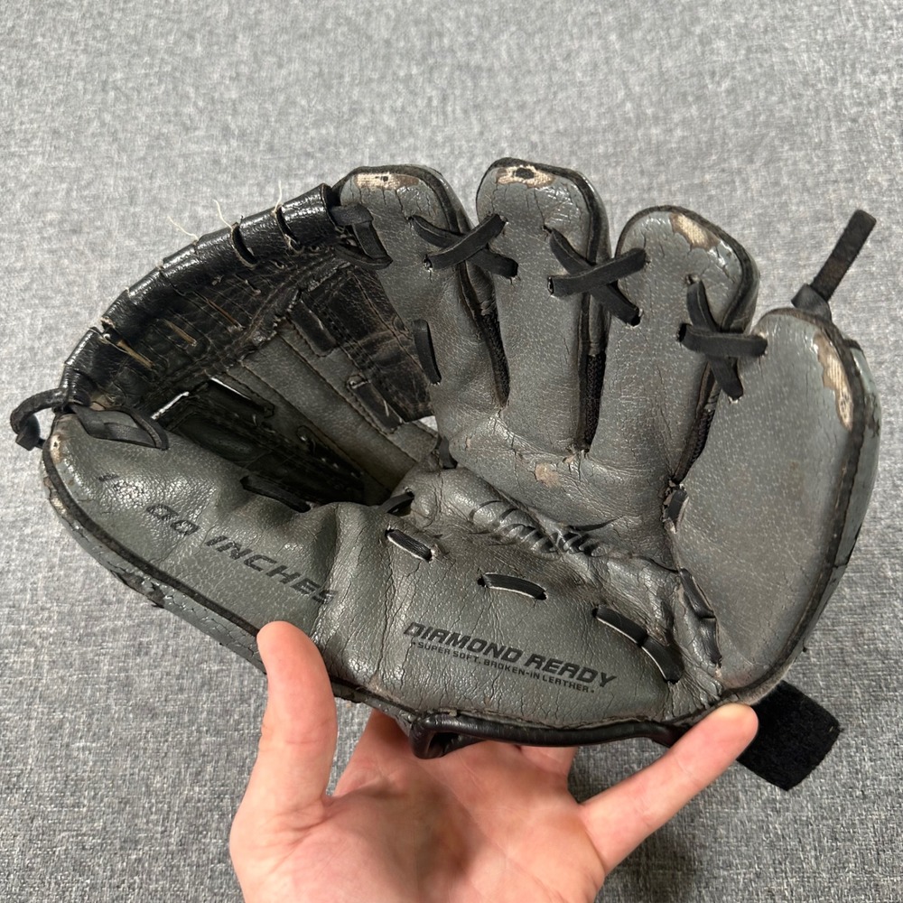 Nike Diamond Ready 10 Inch Youth Baseball Glove Black Grey N-Flex Way-Back Web
